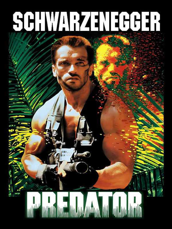 Predator Movie Poster - Iconic Sci-Fi Horror Artwork Movie Poster | Film Wall Art Print