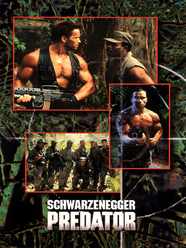 Predator Movie Poster - Classic Sci-Fi Action Film Art Movie Poster | Film Wall Art Print