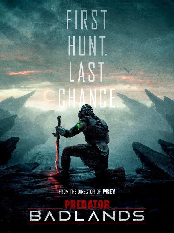 Predator Badlands Movie Poster - Official Artwork & Design``` Movie Poster | Film Wall Art Print