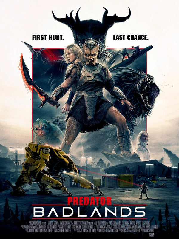 Predator Badlands Movie Poster - Official Art & Release Info Movie Poster | Film Wall Art Print