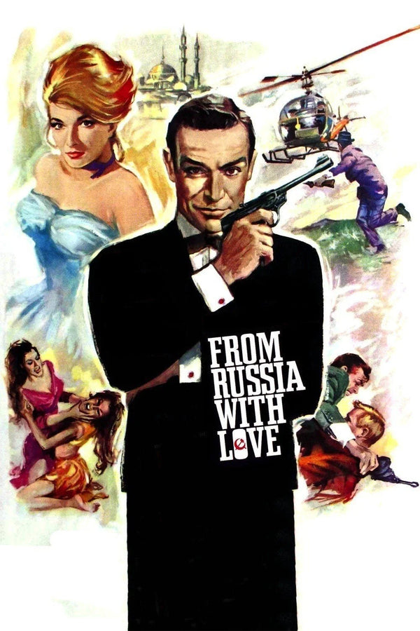 Premium 1963 Poster: From Russia with Love Action Classic - Premium Movie Poster