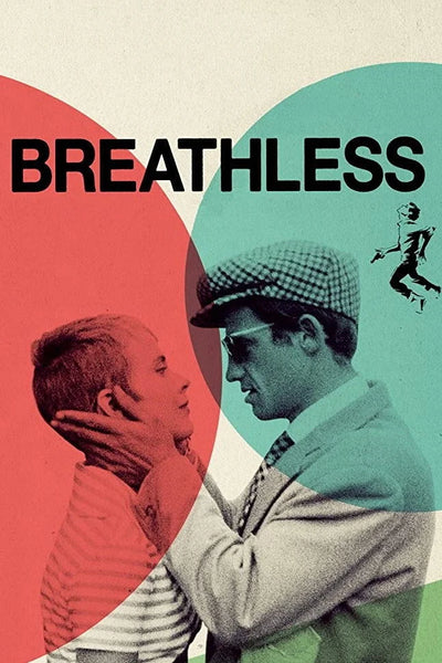 Premium 'Breathless (1960)' Crime Poster - Premium Movie Poster