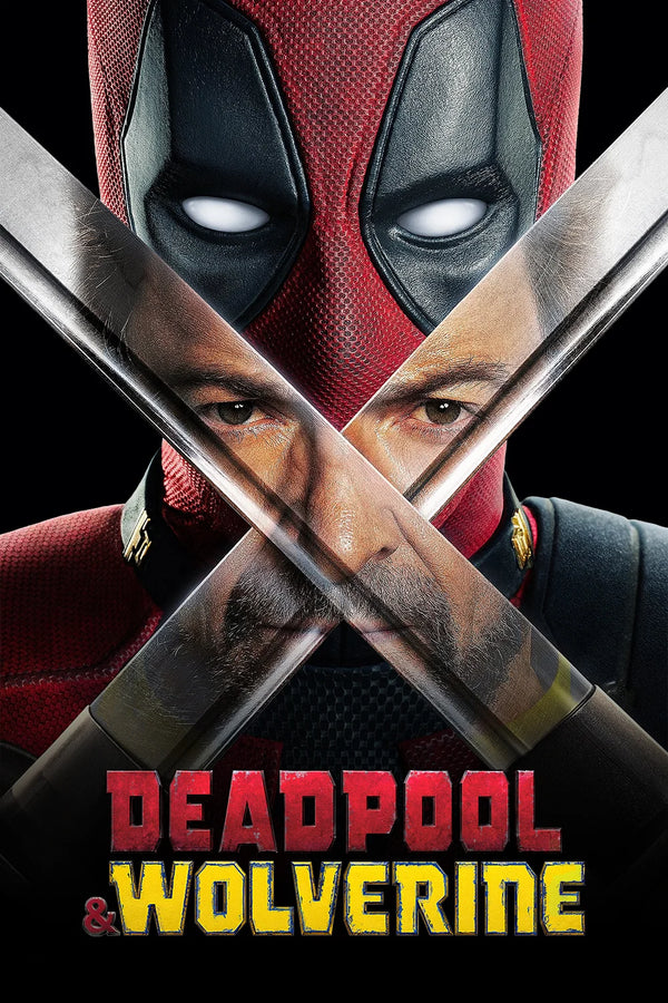 Premium Deadpool & Wolverine (2024) Action Art Print - Premium Movie Poster