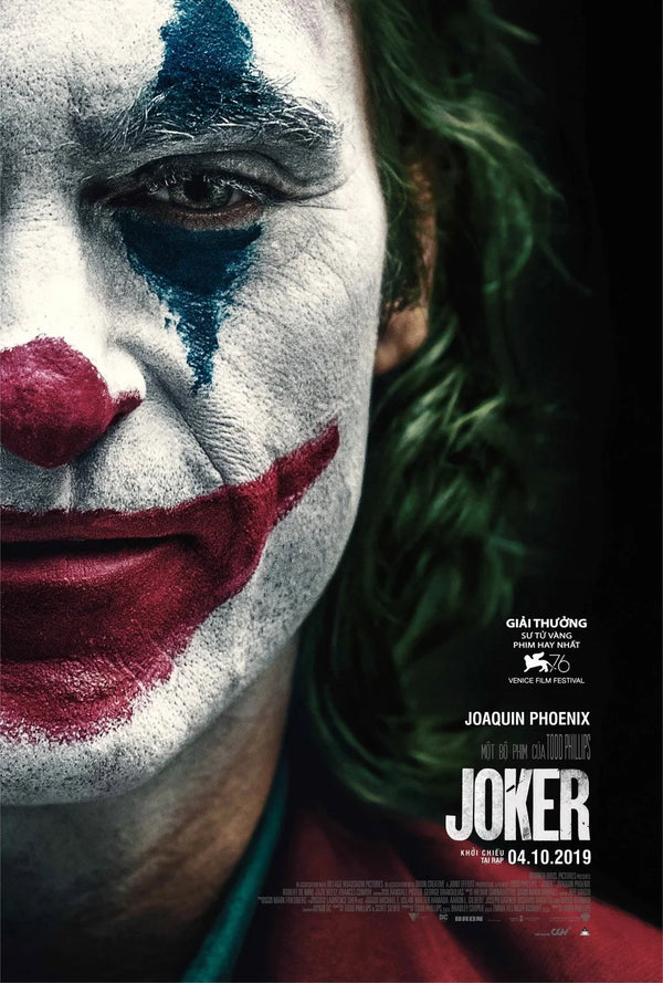 Premium Joker (2019) Wall Art: Embrace the Chaos - Premium Movie Poster