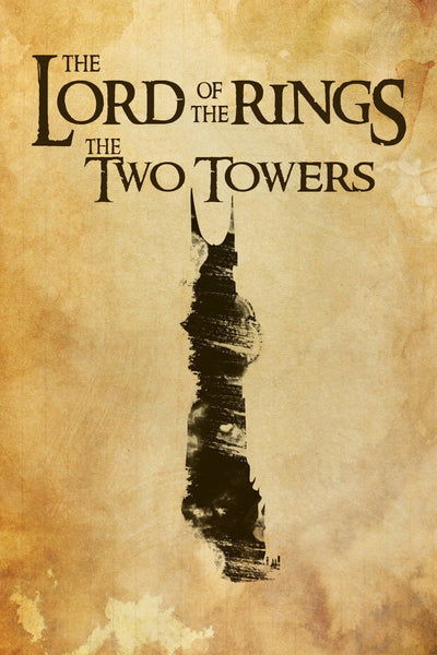 Premium Middle-earth Wall Art: The Two Towers (2002) - Premium Movie Poster