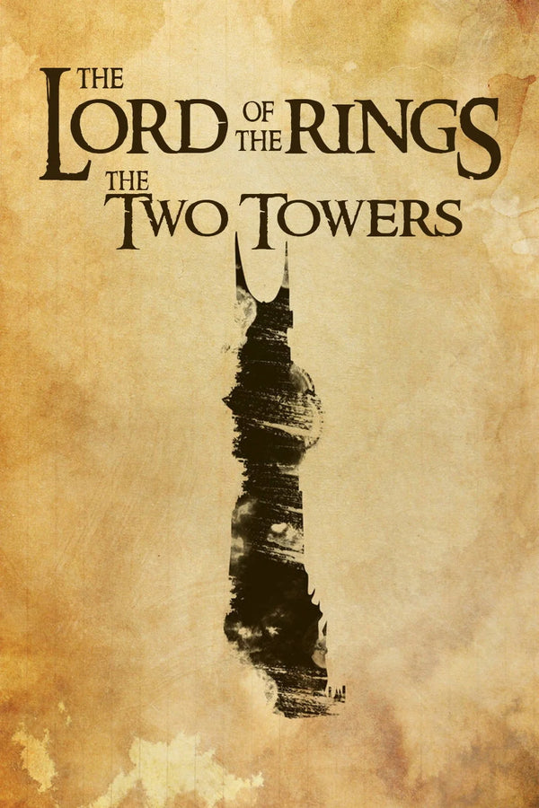 Premium Middle-earth Wall Art: The Two Towers (2002) - Premium Movie Poster