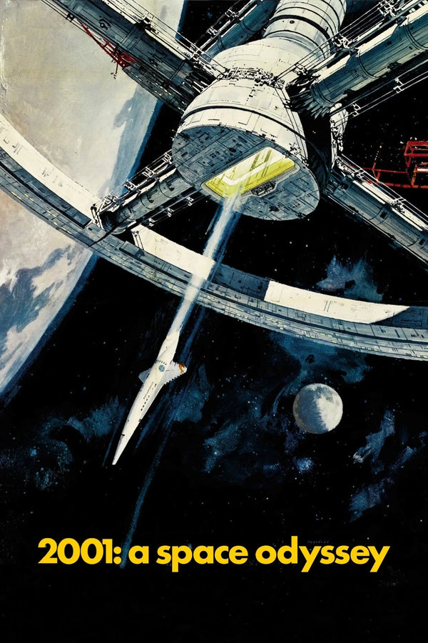 Premium Sci-Fi Poster: 2001: A Space Odyssey (1968) - Premium Movie Poster