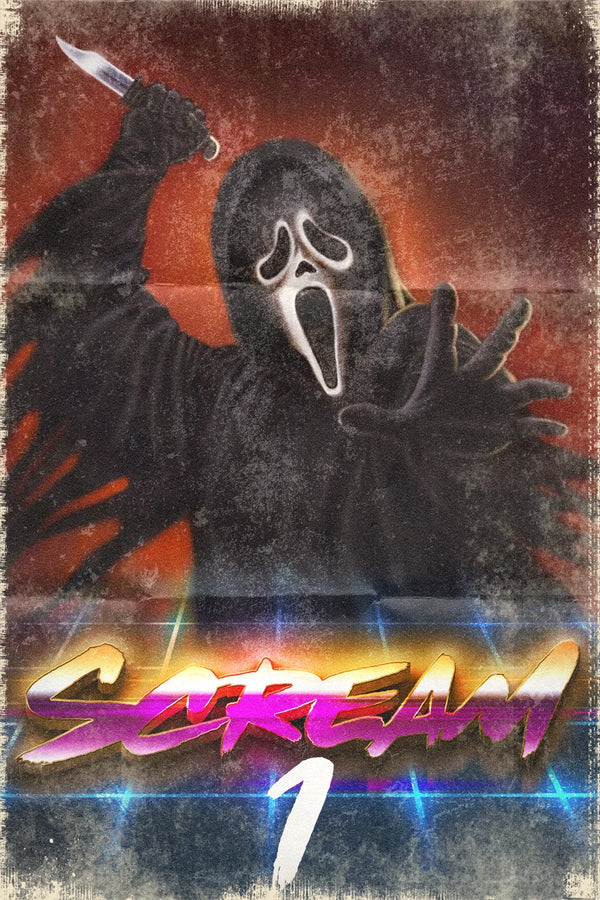 Premium Scream (1996) Poster – Iconic Horror Art - Premium Movie Poster