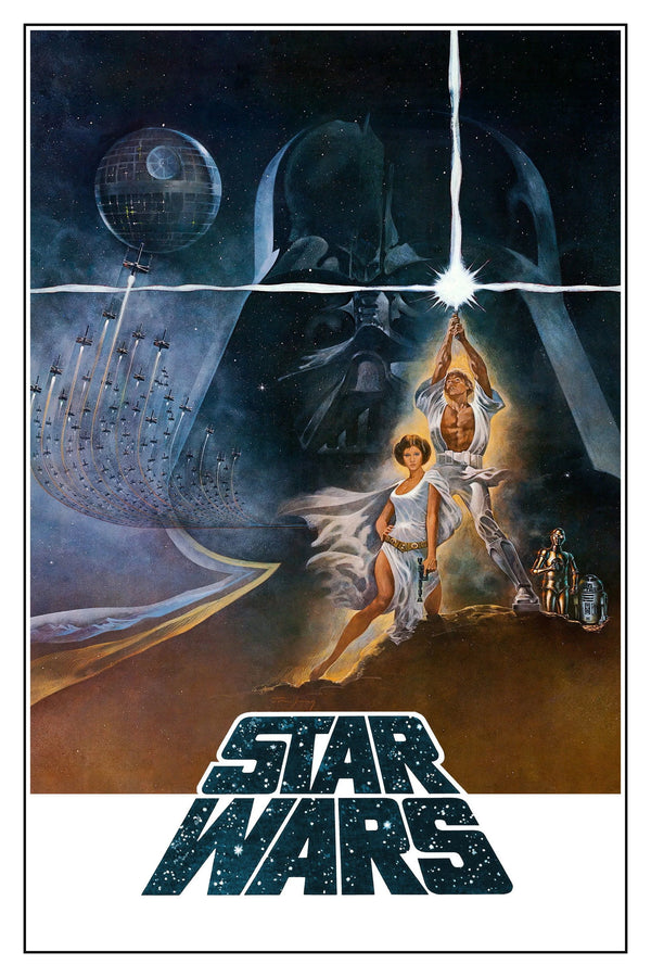 Premium Star Wars (1977) Poster – Own the Galaxy’s Epic Saga! - Premium Movie Poster