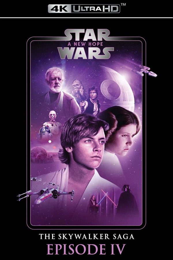 Premium Star Wars (1977) Wall Art – Iconic Action Poster - Premium Movie Poster