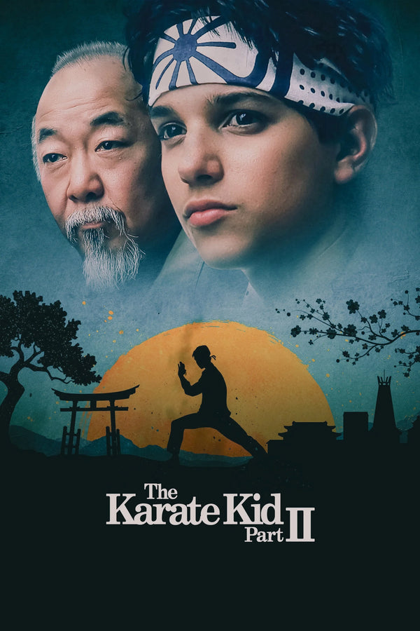 Premium 'The Karate Kid Part II' (1986) Poster – Iconic Action Wall Art - Premium Movie Poster