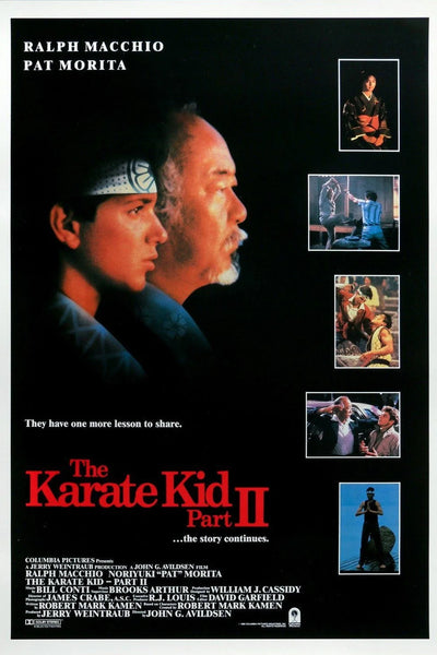 Premium 'The Karate Kid Part II (1986)' Wall Poster - Premium Movie Poster
