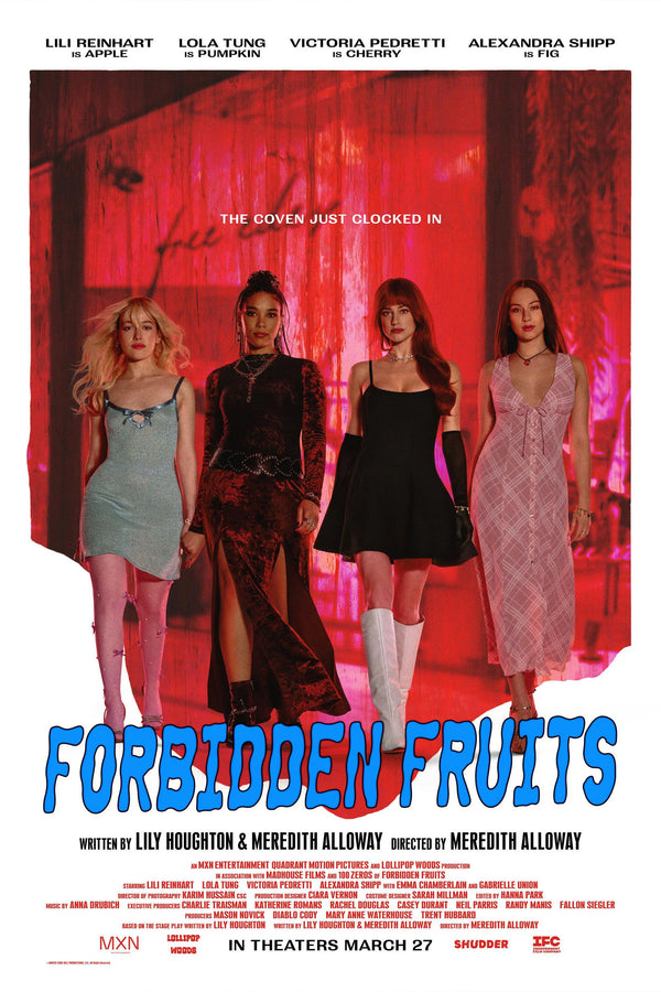 Premium Wall Art: Forbidden Fruits (2026) – Dark Comedy, Witchcraft - Premium Movie Poster