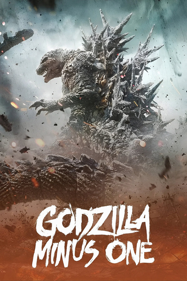 Premium Wall Art: Godzilla Minus One (2023) Action Poster - Premium Movie Poster