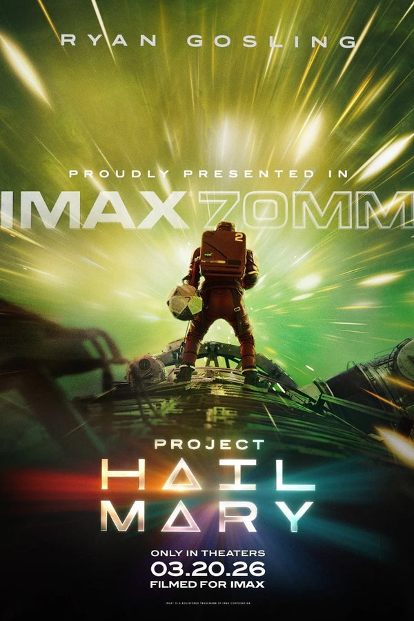Premium Wall Art: Project Hail Mary (2026) Adventure Comedy - Premium Movie Poster