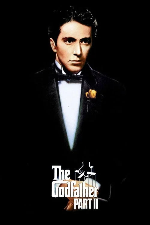 Premium Wall Art: The Godfather Part II (1974) Crime Drama Poster - Premium Movie Poster