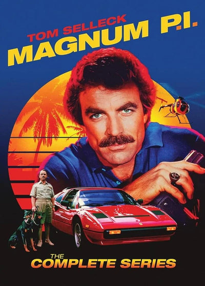 Premium Wall Decor: Magnum, P.I. (1980) Crime Thriller Art - TV Series Poster