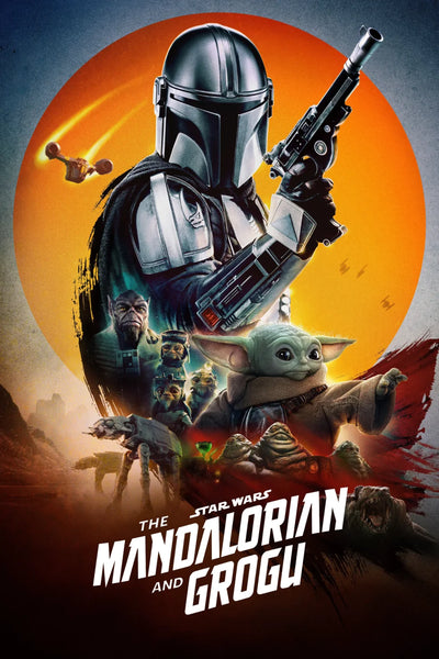 Premium Wall Decor: The Mandalorian & Grogu (2026) - Premium Movie Poster