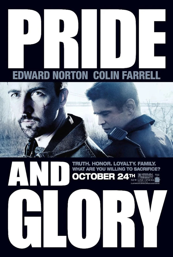 Pride And Glory (2008) - Crime Thriller Drama Movie Poster Movie Poster | Film Wall Art Print