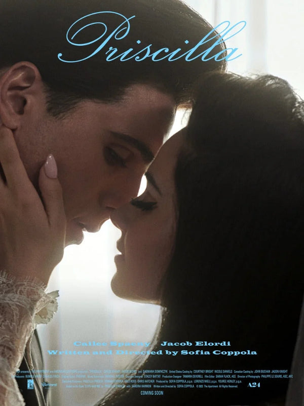 Priscilla Movie Poster - Sofia Coppola's Biographical Drama Movie Poster | Film Wall Art Print