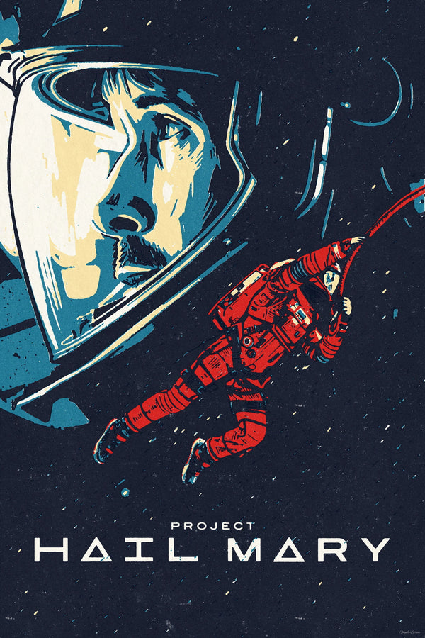 Project Hail Mary (2026) Poster: Cosmic Adventure & Friendship Art - Premium Movie Poster