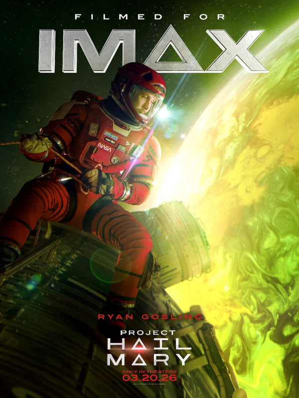 Project Hail Mary Movie Poster - Official Artwork Movie Poster | Film Wall Art Print