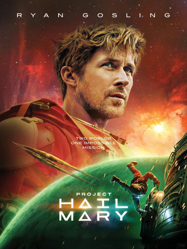 Project Hail Mary Movie Poster - Official Artwork & Design Movie Poster | Film Wall Art Print
