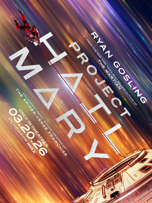 Project Hail Mary Movie to search for information about  Movie Poster | Film Wall Art Print