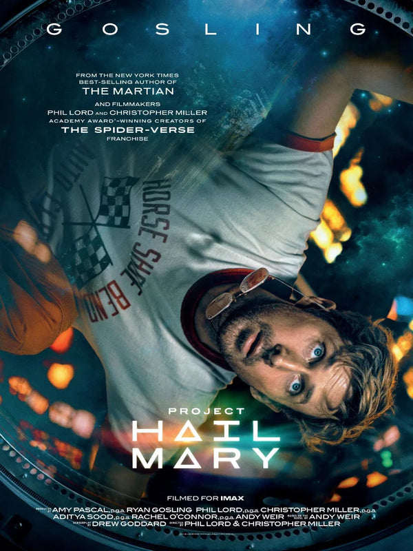 Project Hail Mary Movie Poster - Official Sci-Fi Film Artwork Movie Poster | Film Wall Art Print