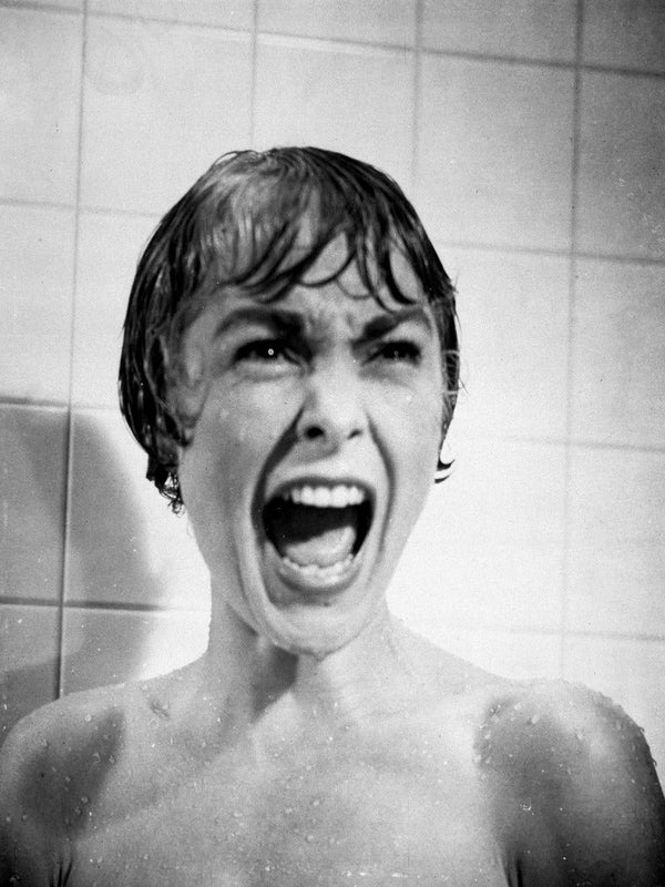 Psycho Movie Poster - Alfred Hitchcock Classic Horror Movie Poster | Film Wall Art Print