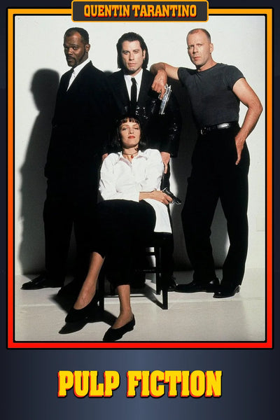 Pulp Fiction (1994) – Own the Iconic Crime Drama Poster - Premium Movie Poster