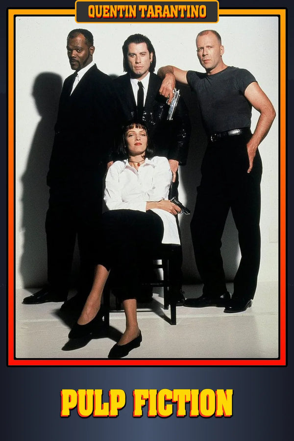 Pulp Fiction (1994) – Own the Iconic Crime Drama Poster - Premium Movie Poster
