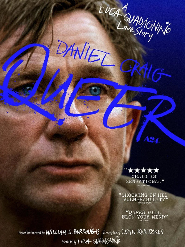 Queer Movie Poster - Official Artwork & Design Movie Poster | Film Wall Art Print
