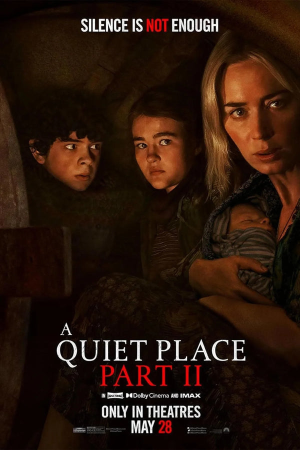 A Quiet Place: Part II – Survival Thrills in Silent Horror Movie Poster | Film Wall Art Print