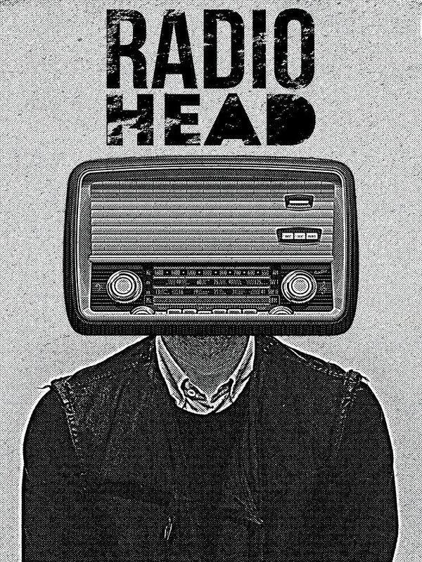 Radio Head Wall Art - Iconic Band Poster for Music Lovers Movie Poster | Film Wall Art Print
