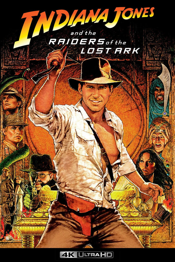 Raiders of the Lost Ark(1981) - Artistic Film Poster - Premium Movie Poster