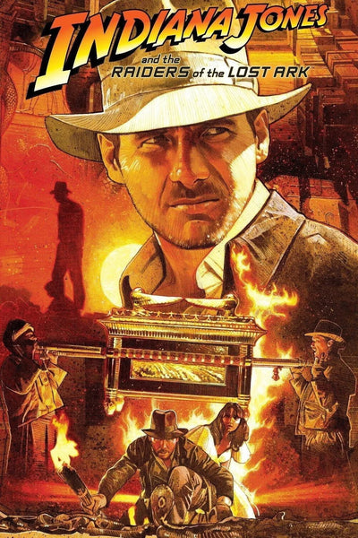 Raiders of the Lost Ark(1981) - Cinema Art Print - Premium Movie Poster