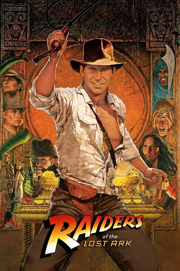Raiders of the Lost Ark(1981) - Cinema Decor Print - Premium Movie Poster