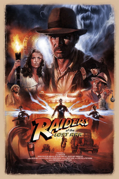 Raiders of the Lost Ark (1981) Classic Movie Poster Print - Premium Movie Poster