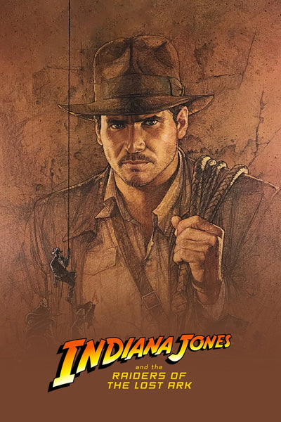 Raiders of the Lost Ark(1981) - Decorative Film Print - Premium Movie Poster