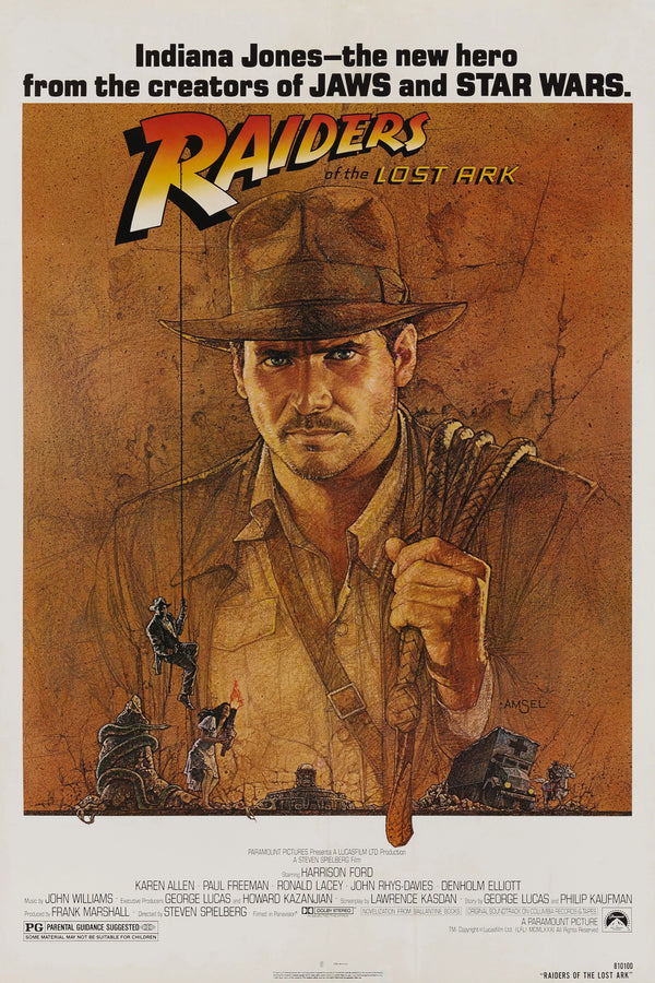 Raiders of the Lost Ark (1981) Epic Adventure Poster Print - Premium Movie Poster