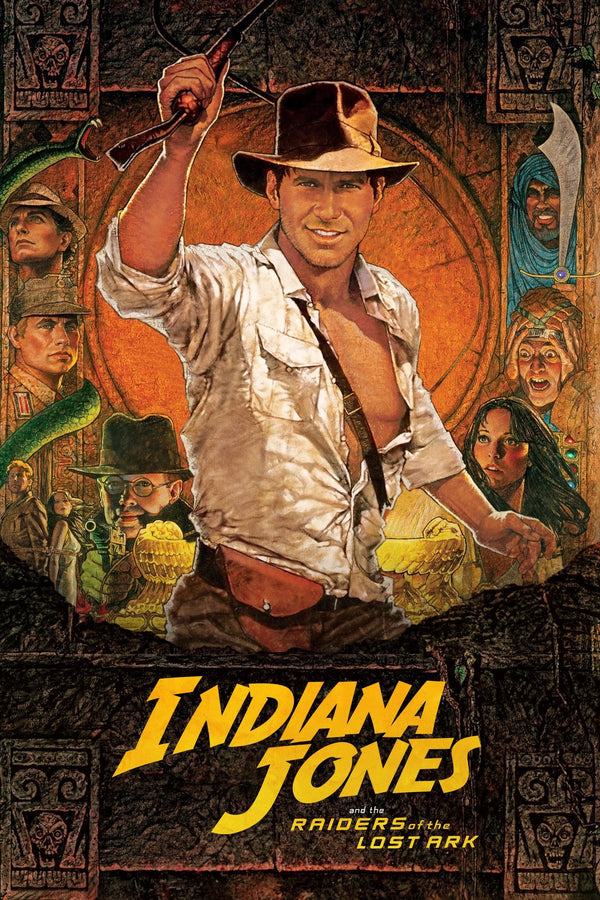 Raiders of the Lost Ark (1981) Epic Adventure Wall Art - Premium Movie Poster