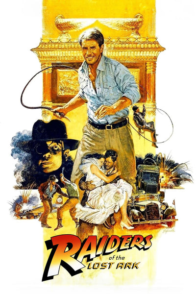 Raiders of the Lost Ark (1981) Epic Indiana Jones Wall Art - Premium Movie Poster