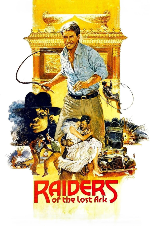 Raiders of the Lost Ark (1981) Epic Movie Poster - Premium Movie Poster