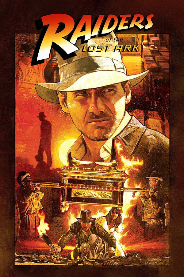 Raiders of the Lost Ark (1981) Epic Movie Wall Poster - Premium Movie Poster