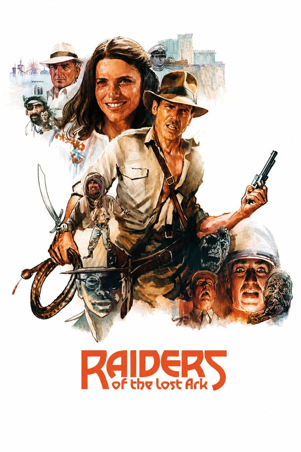 Raiders of the Lost Ark (1981) Epic Wall Art - Premium Movie Poster