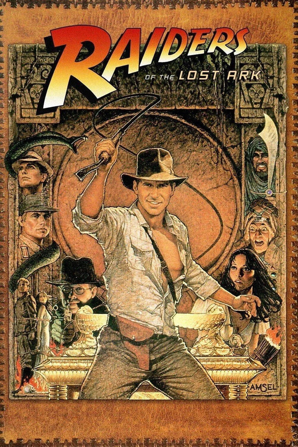 Raiders of the Lost Ark(1981) - Film Poster Wall Art - Premium Movie Poster