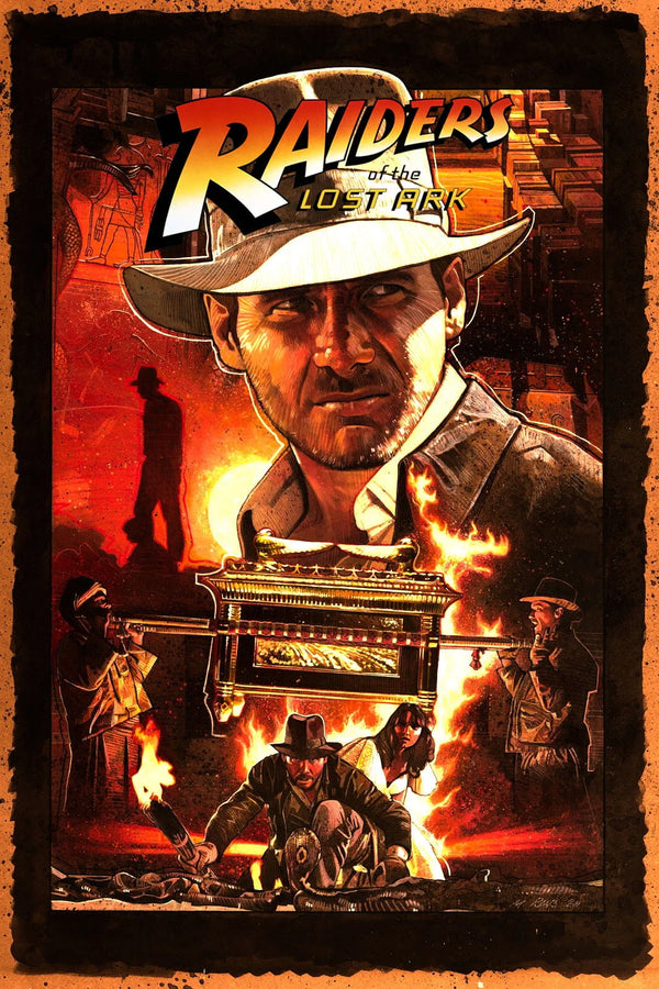 Raiders of the Lost Ark(1981) - Limited Edition Poster - Premium Movie Poster