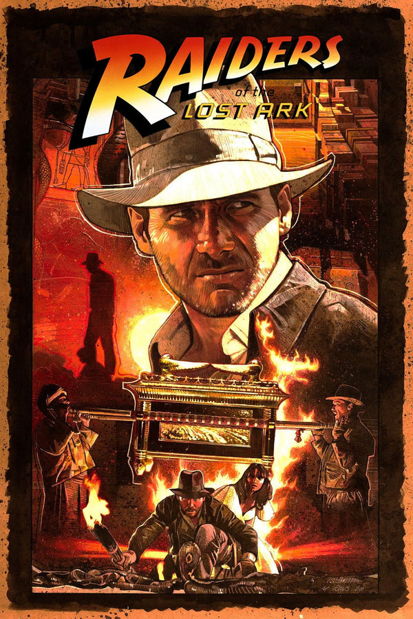 Raiders of the Lost Ark (1981) Premium Poster - Premium Movie Poster