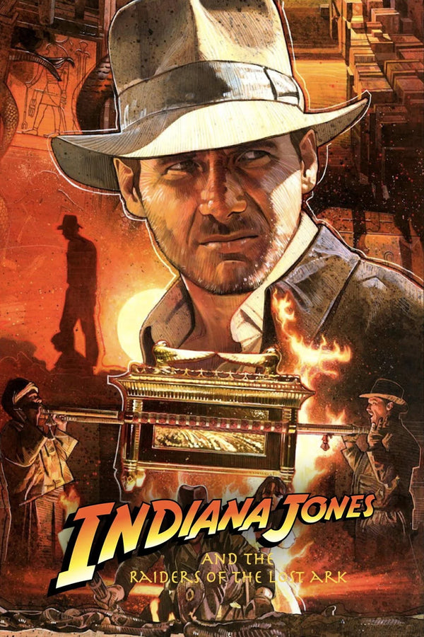 Raiders of the Lost Ark (1981) Vintage Movie Poster Print - Premium Movie Poster
